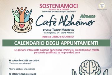 Caffè Alzheimer prossimi appuntamenti
